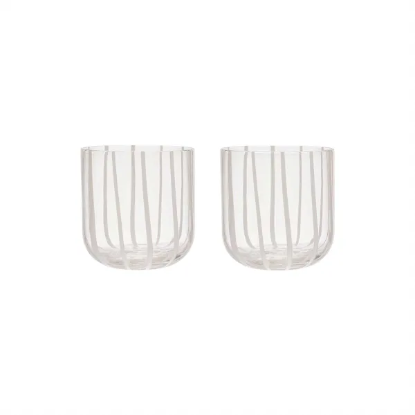 OYOY LIVING Mizu Glas - 2 stk - Klar Glas